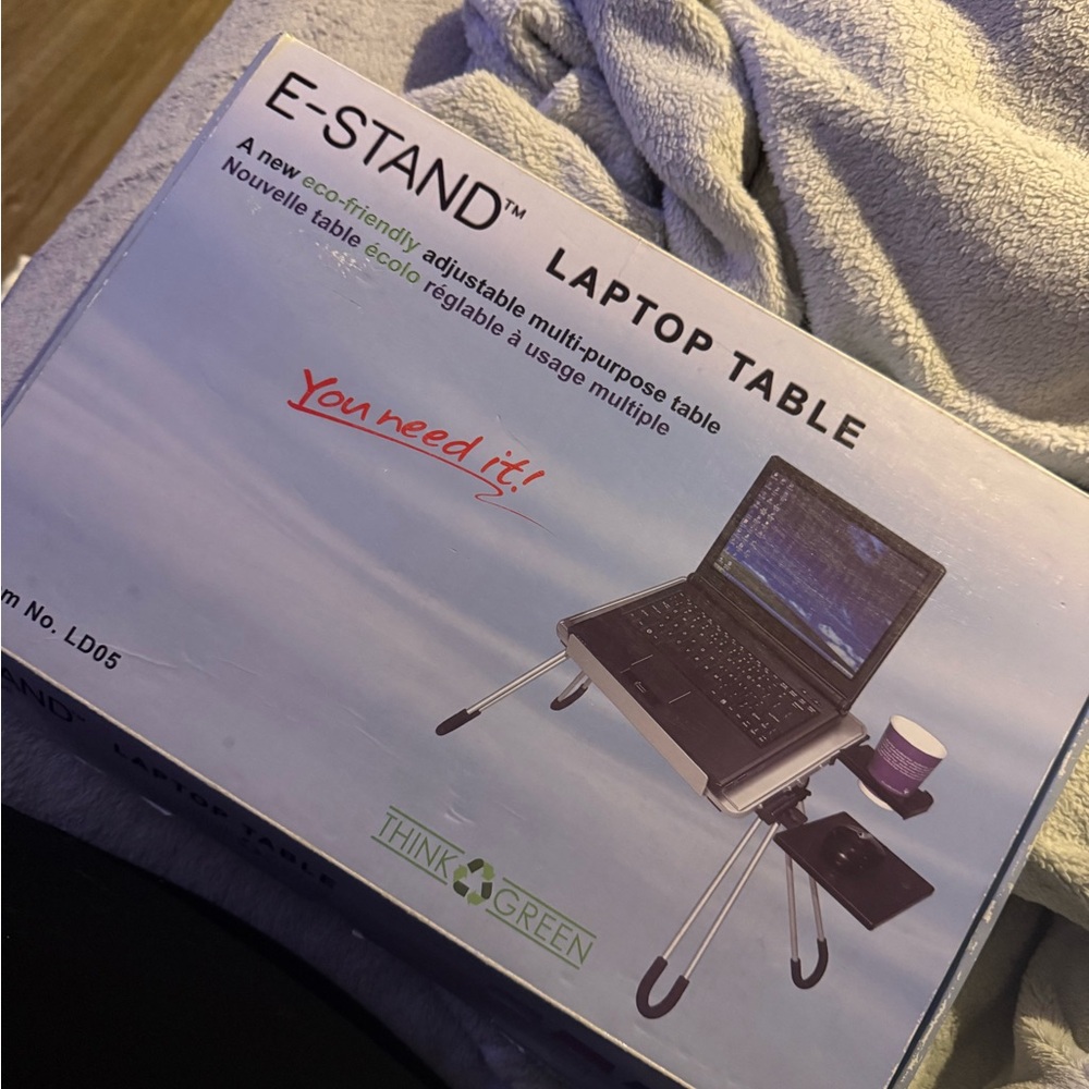 E-Stand Adjustable Laptop Table